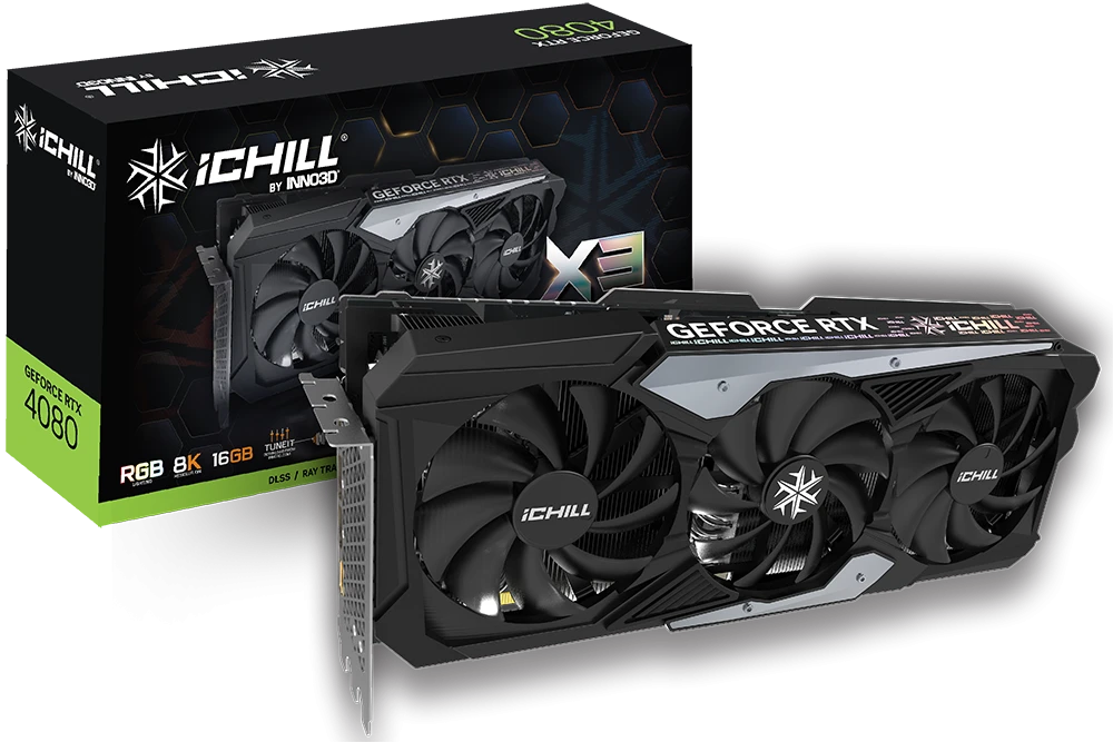 INNO3D GeForce RTX 4080 16GB iCHILL X3
